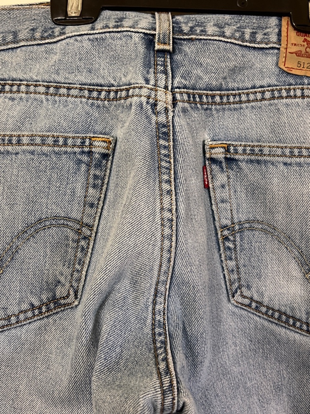 Levi's 512 Slim Fit Jeans in Light Blue Wash - Picture 8 of 14